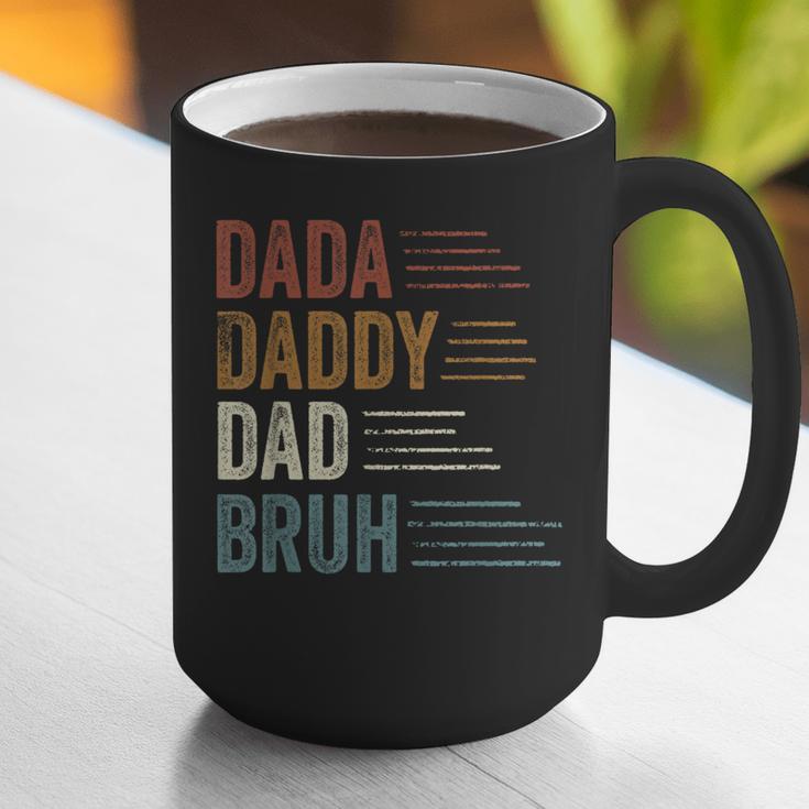 Dada Daddy Dad Bruh For Dad Father's Day Graphic Print Coffee Mug Dada Daddy Dad Bruh For Dad Father's Day Graphic Print Coffee Mug