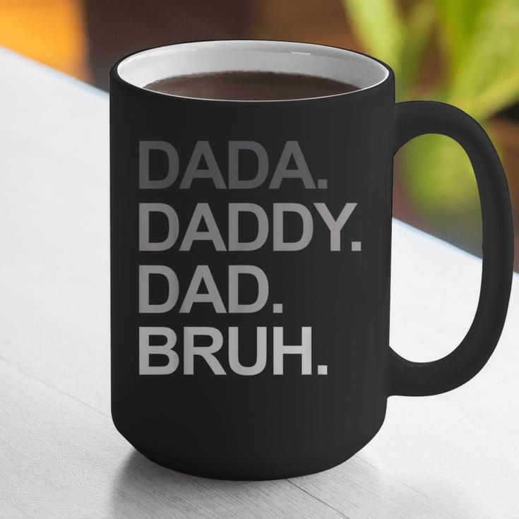 Dada Daddy Dad Bruh Husband Dad Father's Day Graphic Print Coffee Mug