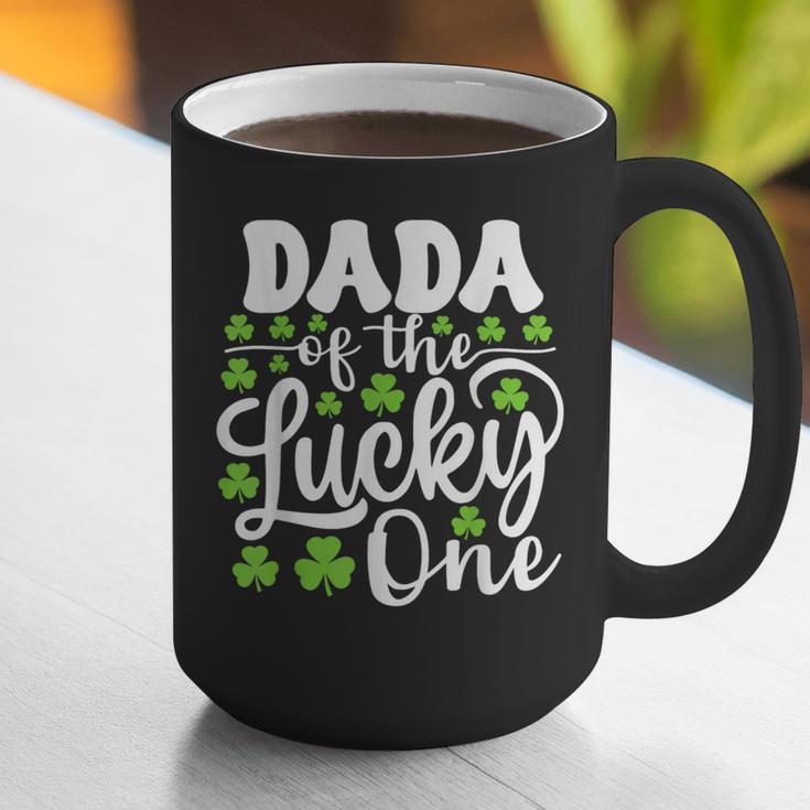 Dada Of The Lucky One First Birthday St Patrick's Day Graphic Print Coffee Mug