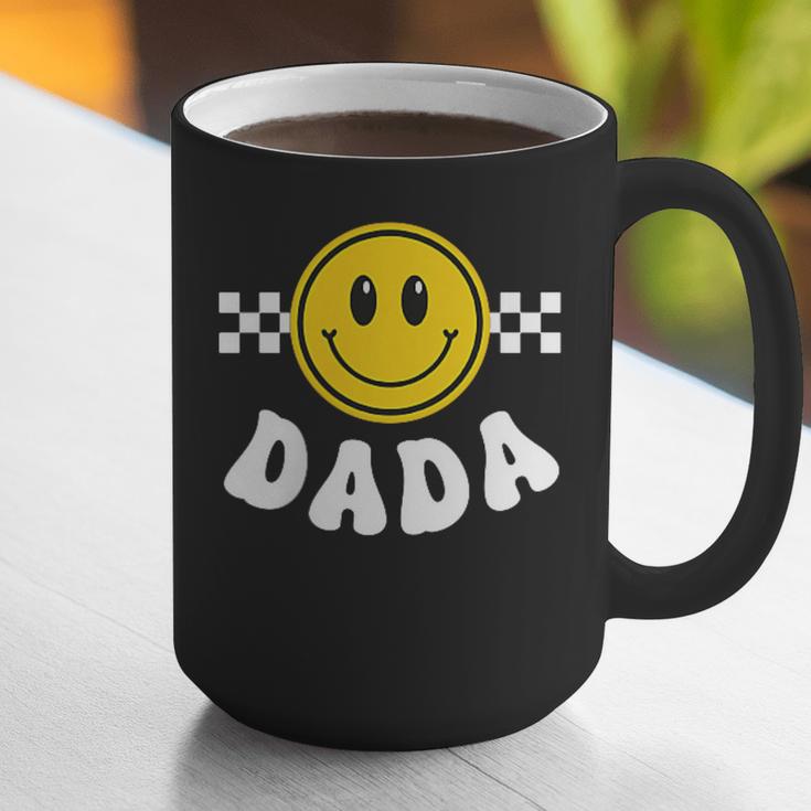 Dada One Happy Dude Birthday Theme 1st Family Matching Mom Graphic Print Coffee Mug