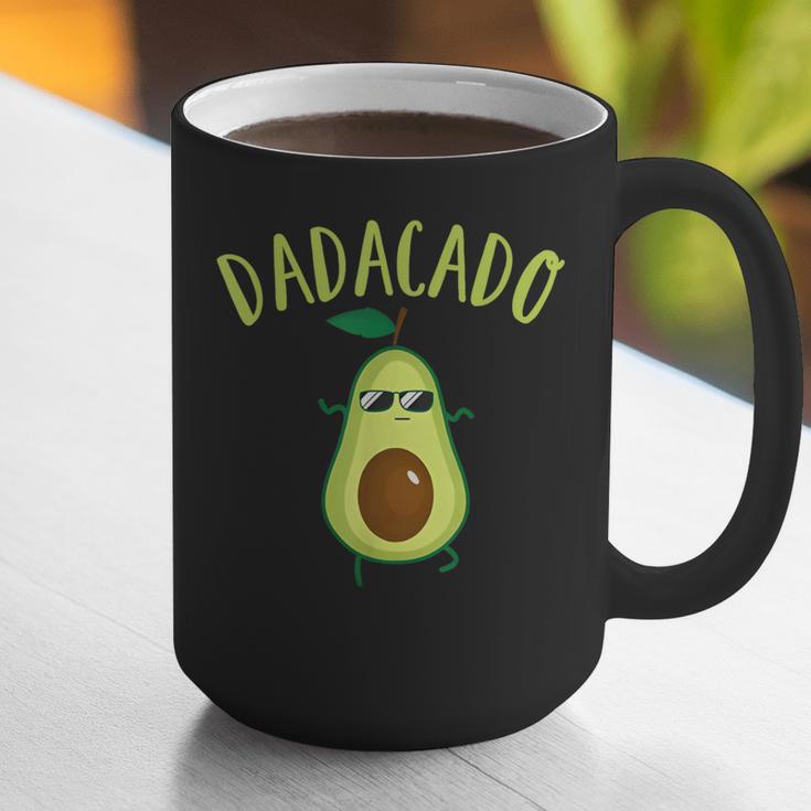 Dadacado Cute Daddy Avocado Pregnant Dad Father Day Graphic Print Coffee Mug