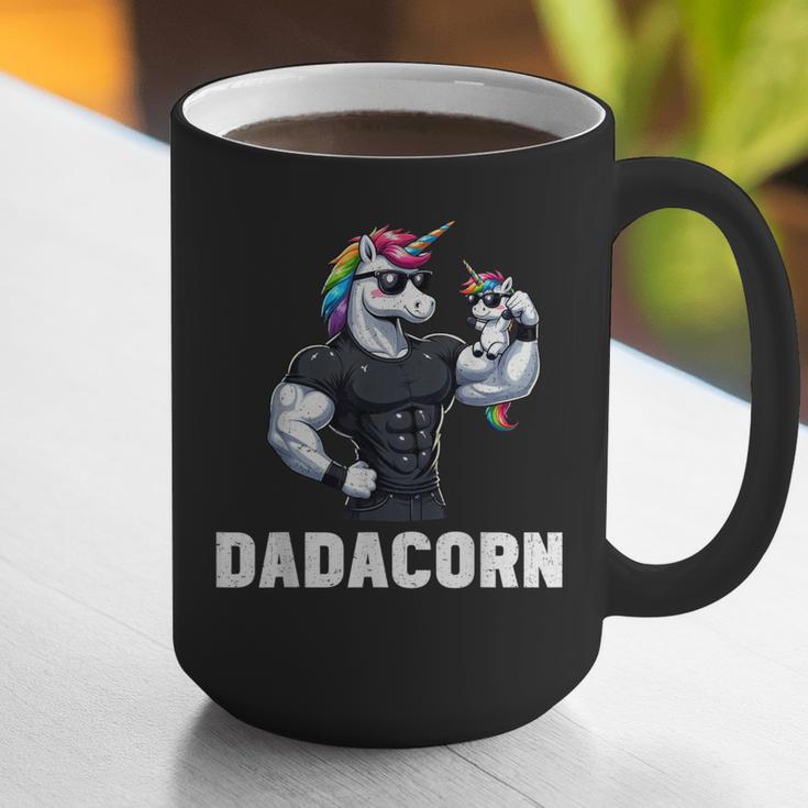 Dadacorn Unicorn Dad Papa Father's Day Daughter Graphic Print Coffee Mug Dadacorn Unicorn Dad Papa Father's Day Daughter Graphic Print Coffee Mug
