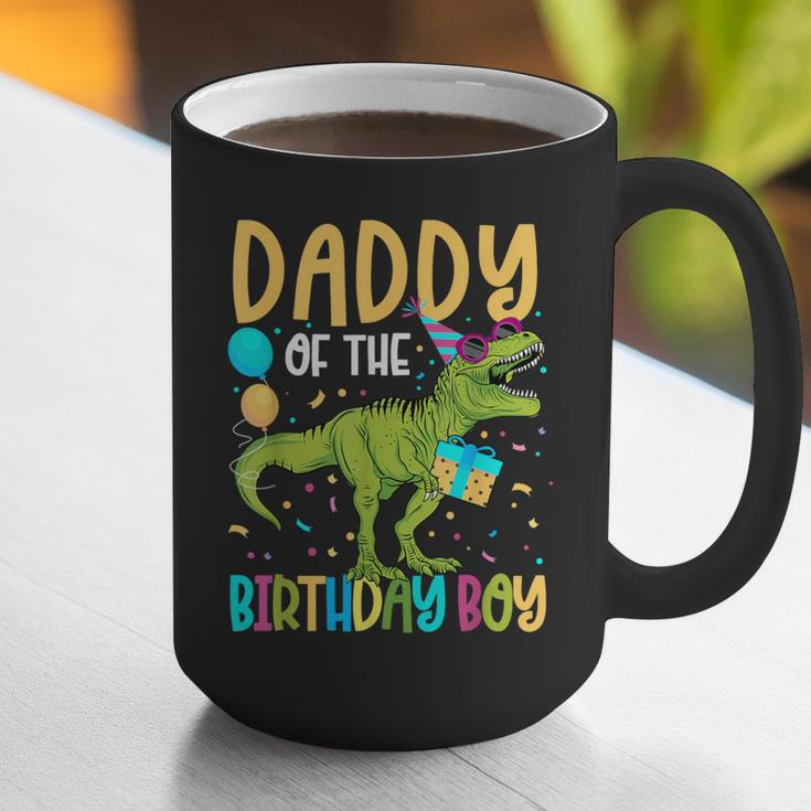 Daddy Of The Birthday Boy Family Matching Dinosaur Squad Graphic Print Coffee Mug Daddy Of The Birthday Boy Family Matching Dinosaur Squad Graphic Print Coffee Mug