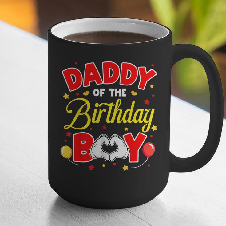 Daddy Of The Birthday Boy Matching Dad Son Family Birthday Graphic Print Coffee Mug