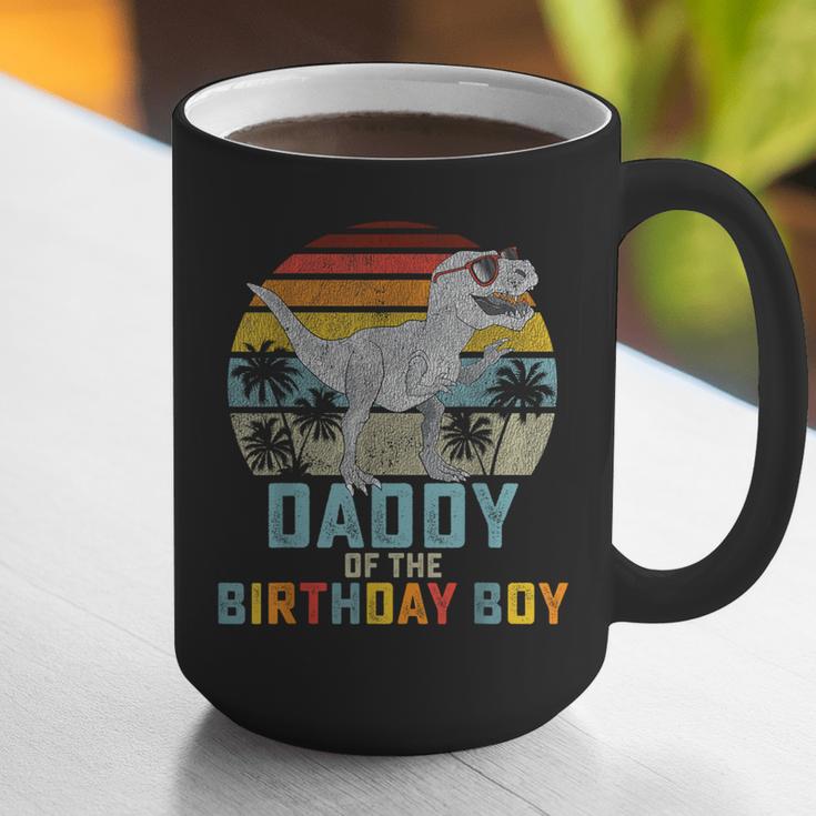 Daddy Dinosaur Of The Birthday Boy Dad Matching Family Graphic Print Coffee Mug