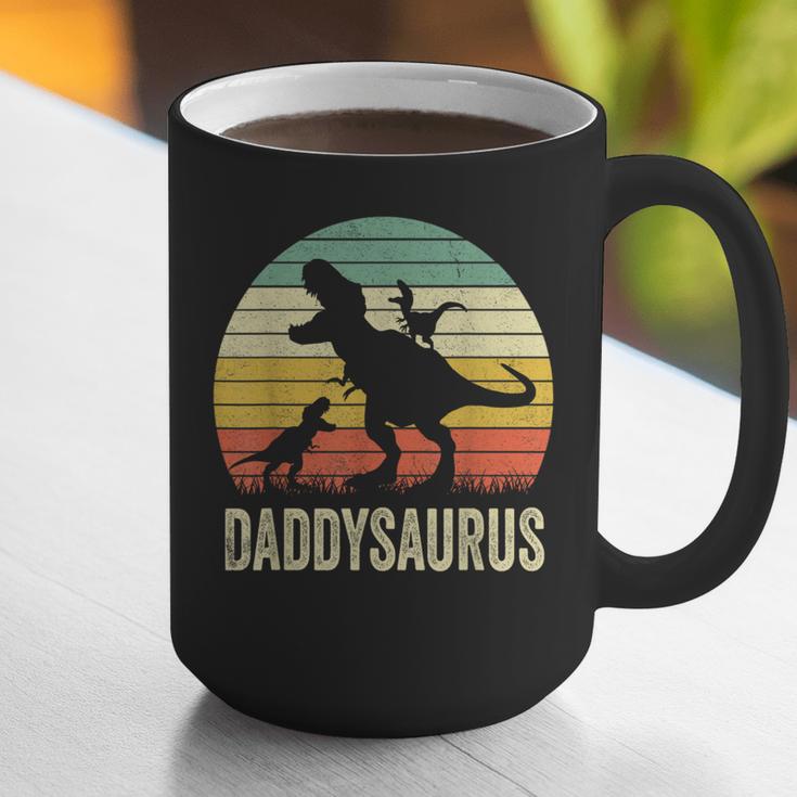 Daddy Dinosaur Daddysaurus 2 Kids For Dad Graphic Print Coffee Mug Daddy Dinosaur Daddysaurus 2 Kids For Dad Graphic Print Coffee Mug