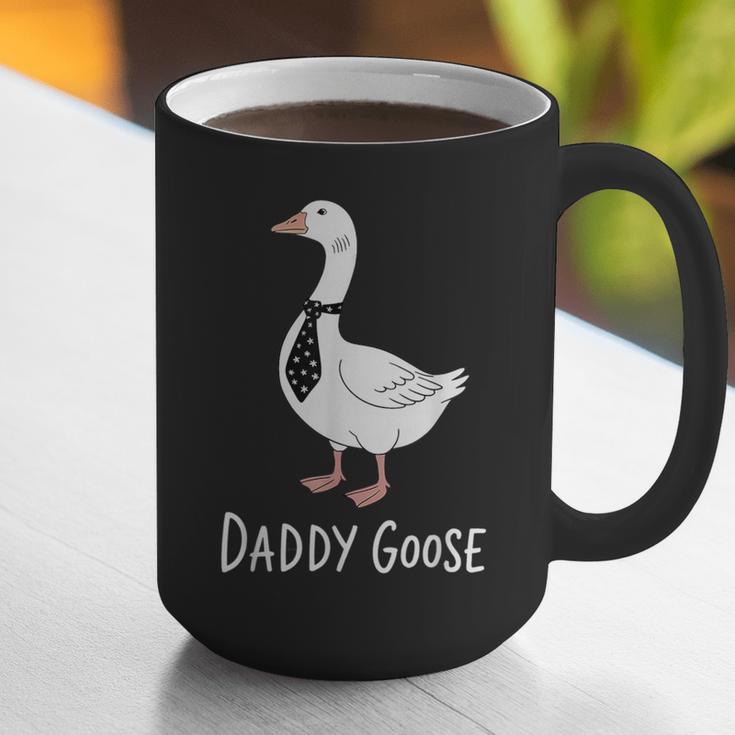Daddy Goose Fun Father's Day Tee For Dad Graphic Print Coffee Mug