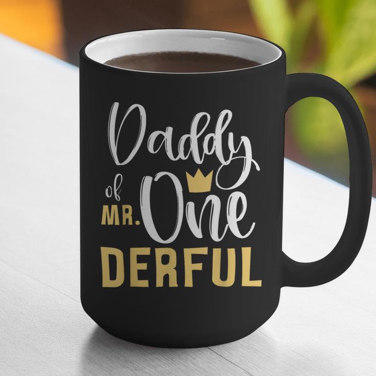 Daddy Of Mr Onederful 1st Birthday First One-Derful Matching Graphic Print Coffee Mug