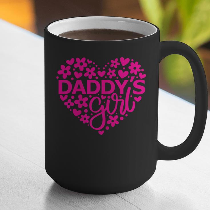 Daddy's Girl Father's Day Idea For a New Dad Graphic Print Coffee Mug