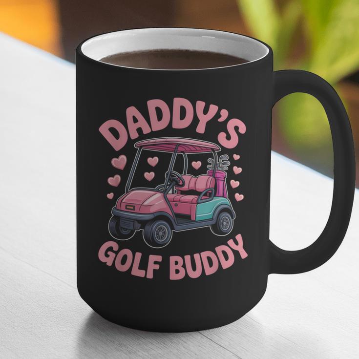 Daddy's Golf Buddy Cute Family Golfer Sport Fan Tee Matching Graphic Print Coffee Mug