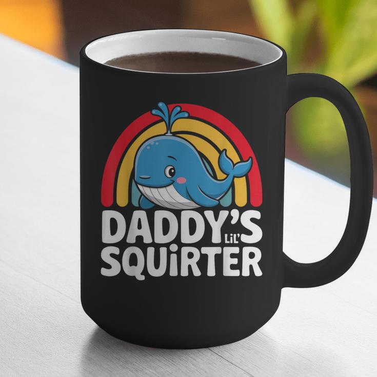 Daddy's Lil Squirter Cute Embarrassing Woman Graphic Print Coffee Mug