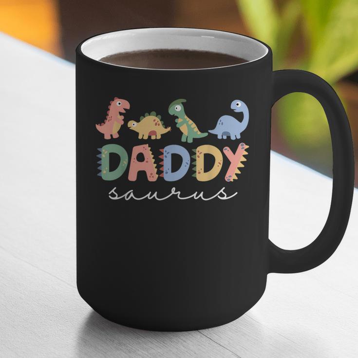 DaddysaurusRex Dinosaur Dad Daddy Saurus Family Graphic Print Coffee Mug