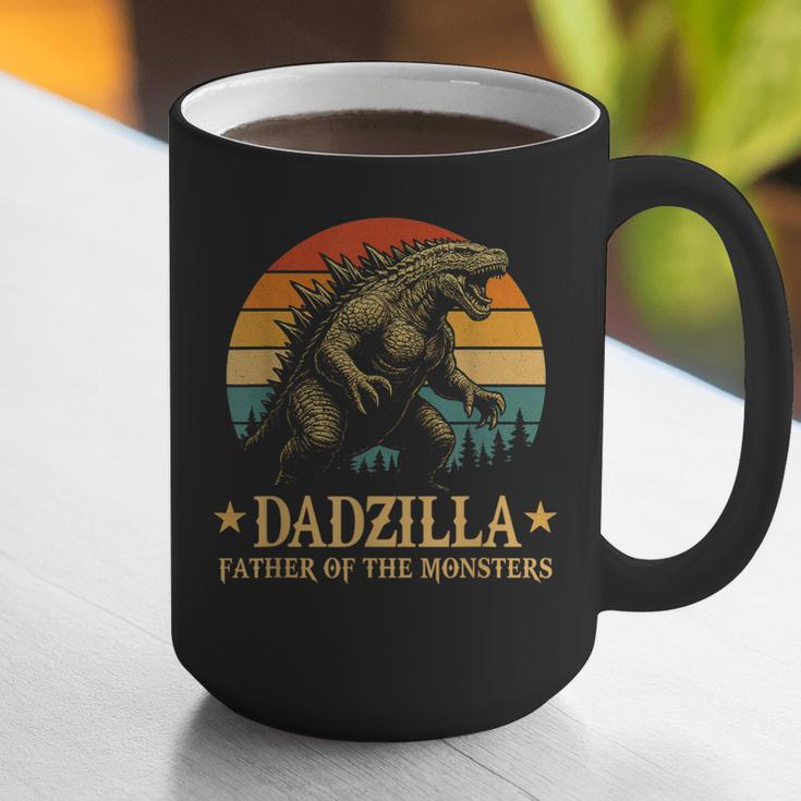 Dadzilla-Father Of The Monsters Dad Father's Day Graphic Print Coffee Mug