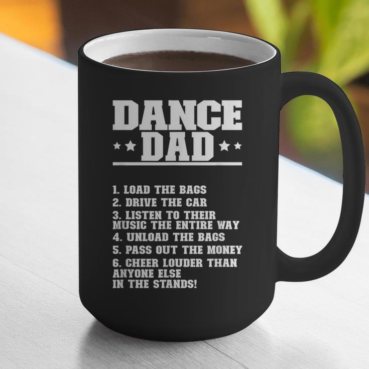 Dancer Dad Dancing Father Of A Dancer Dad Graphic Print Coffee Mug