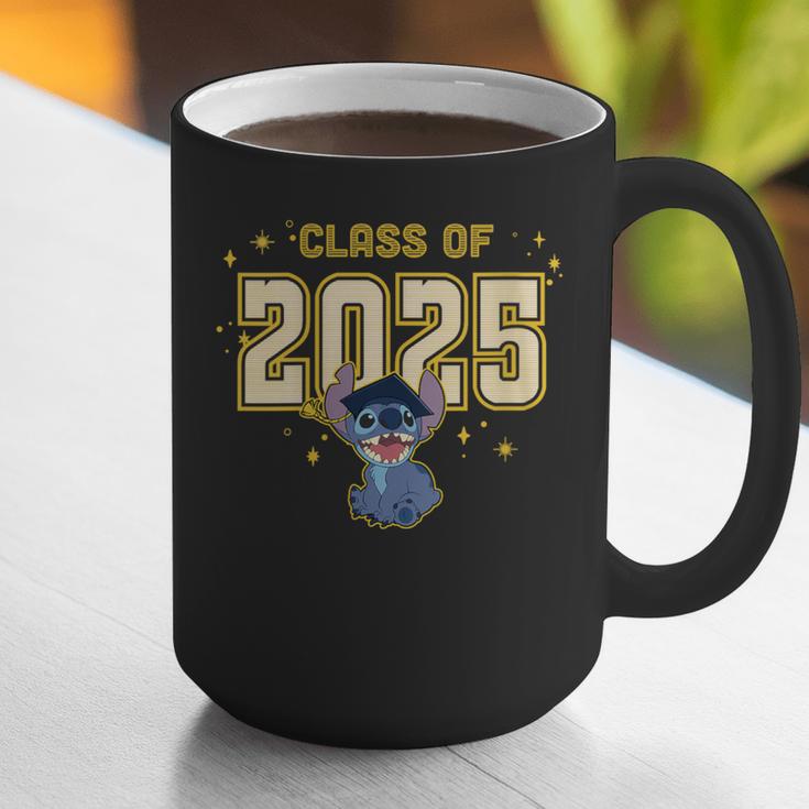 Disney Lilo & Stitch Graduation 2025 Stitch Collegiate Graphic Print Coffee Mug