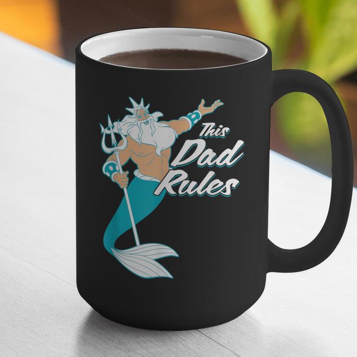 Disney The Little Mermaid King Triton Dad Graphic Print Coffee Mug