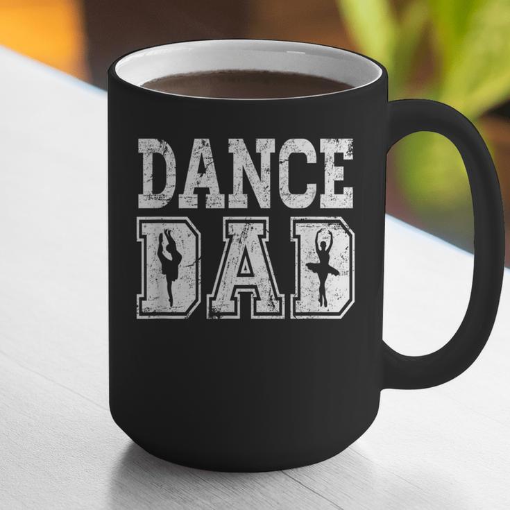 Distressed Dance Dad Ballet Great For Men T-Shirt Graphic Print Coffee Mug