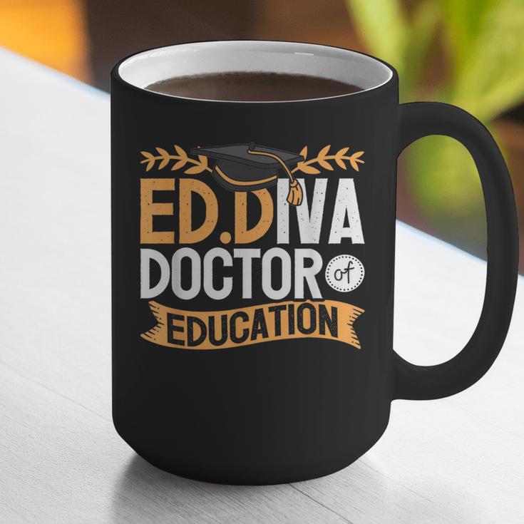 Doctor Of Education EdD Graduation ED Diva Graphic Print Coffee Mug