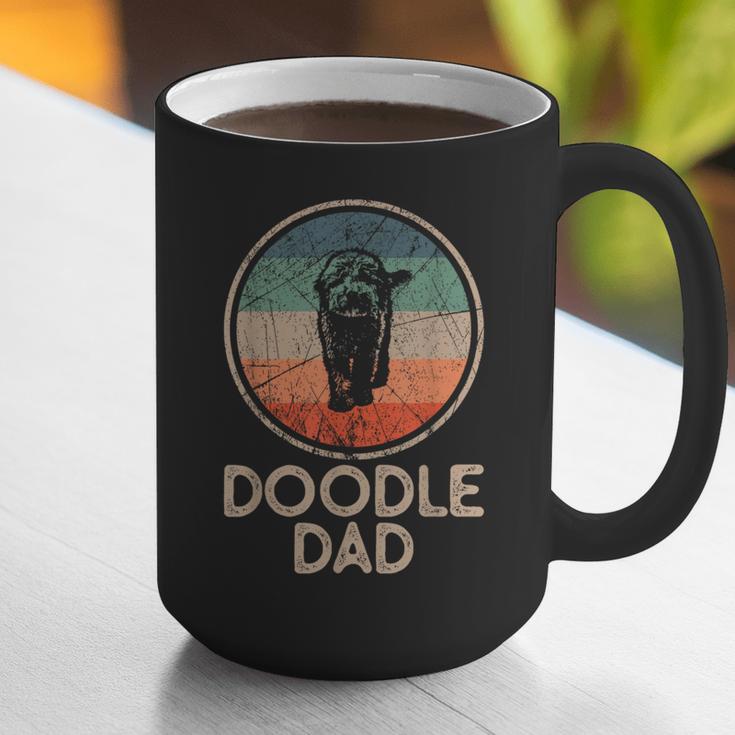 Doodle Dog Vintage Doodle Dad Small Graphic Print Coffee Mug