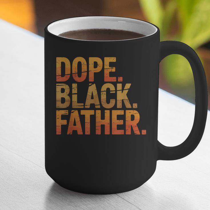 Dope Father African Pride Dad Papa Daddy Fathers Day Graphic Print Coffee Mug