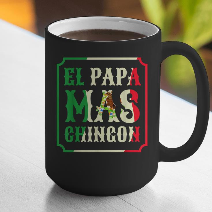 El Papa Mas Chingon Best Mexican Great Dad Graphic Print Coffee Mug