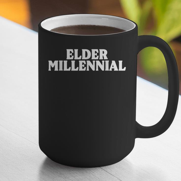 Elder Millennial Retro 90s Nostalgia Graphic Print Coffee Mug Elder Millennial Retro 90s Nostalgia Graphic Print Coffee Mug