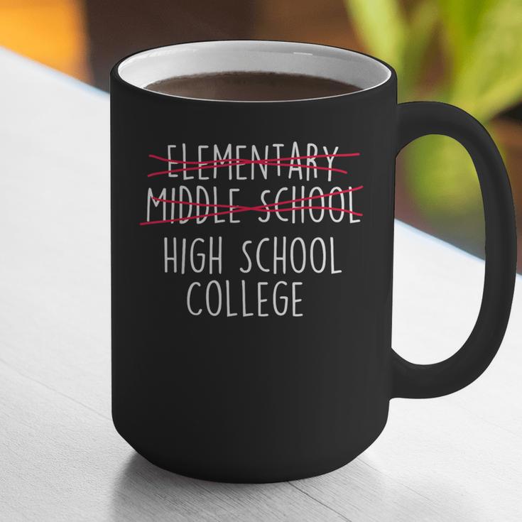 Elementary Middle School High School College Graduation Graphic Print Coffee Mug