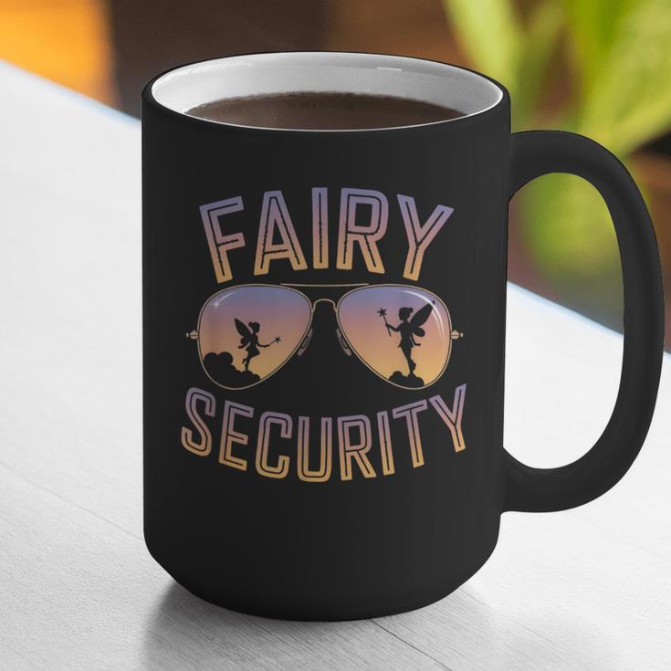 Fairy Security Birthday Family Halloween Costume Dad Mom Graphic Print Coffee Mug