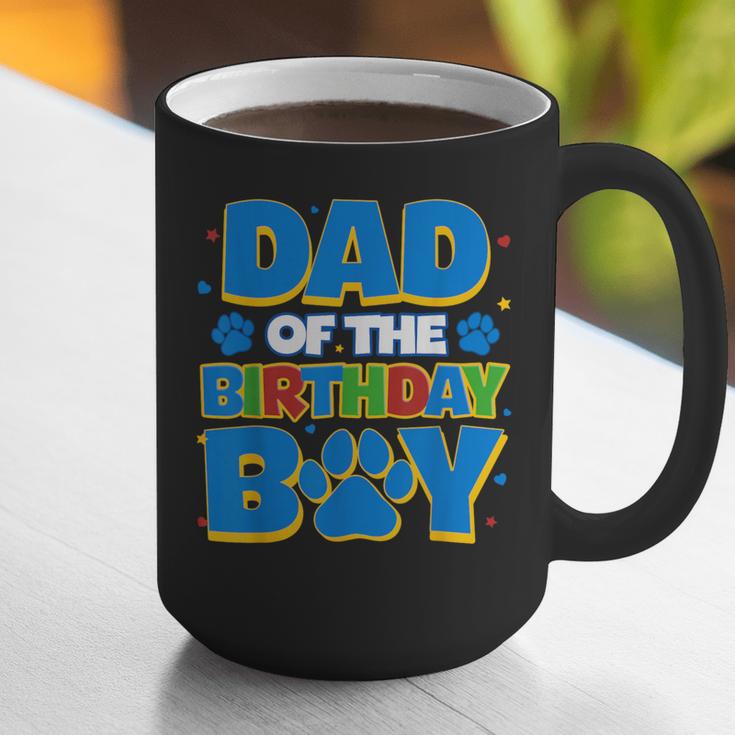 Family Matching Party Shirt Dad Of The Birthday Boy Graphic Print Coffee Mug