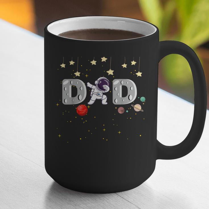 Father's Day Dad Astronaut Space Birthday Planets Daddy Graphic Print Coffee Mug