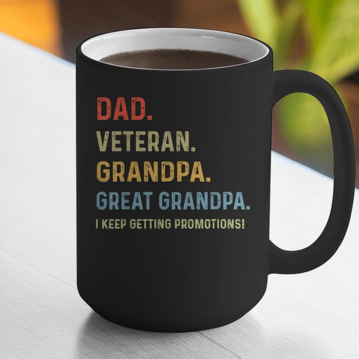 Fathers Day Dad Veteran Grandpa Great Grandpa Graphic Print Coffee Mug