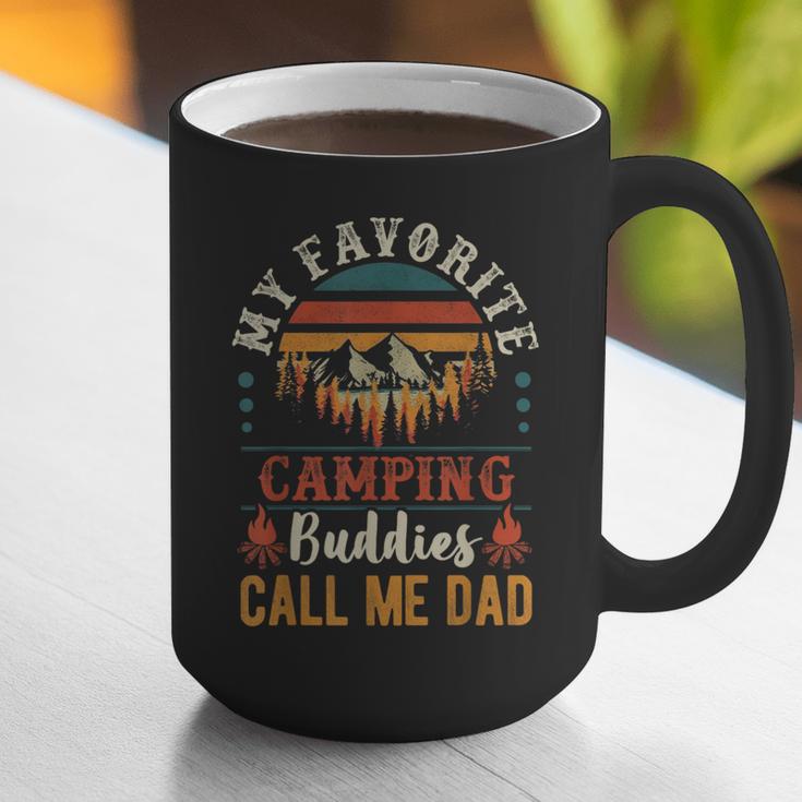 My Favorite Camping Buddies Call Me Dad Father Sayings Graphic Print Coffee Mug
