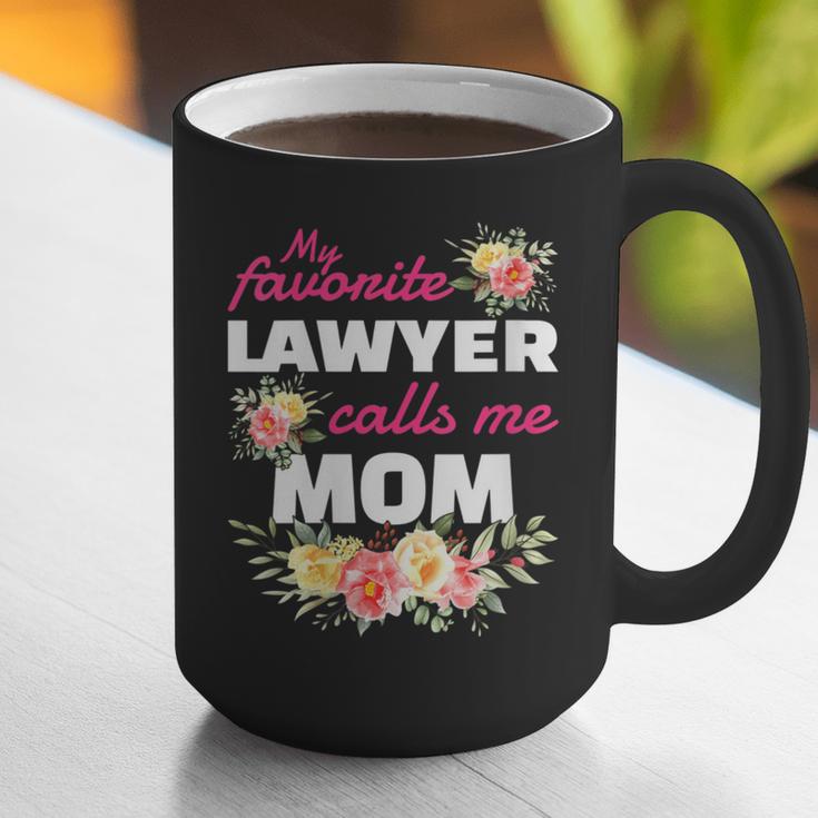My Favorite Lawyer Calls Me Mom Graduation Graphic Print Coffee Mug