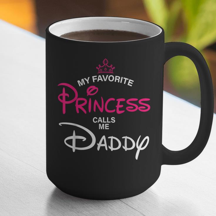 My Favorite Princess Calls Me Daddy Daughter Fathers Day Men Graphic Print Coffee Mug