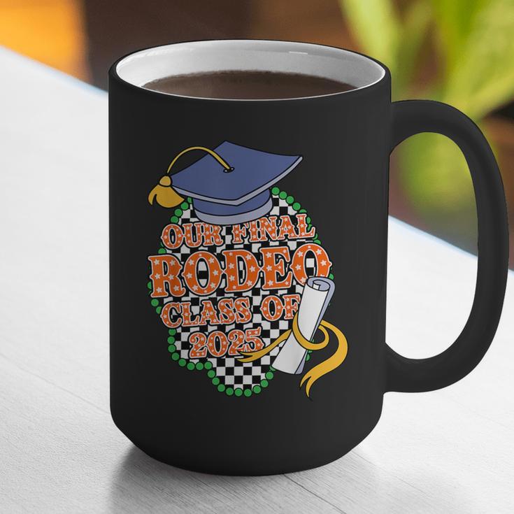 Our Final Rodeo Class Of 2025 Rodeo Western Graduation Texas Graphic Print Coffee Mug