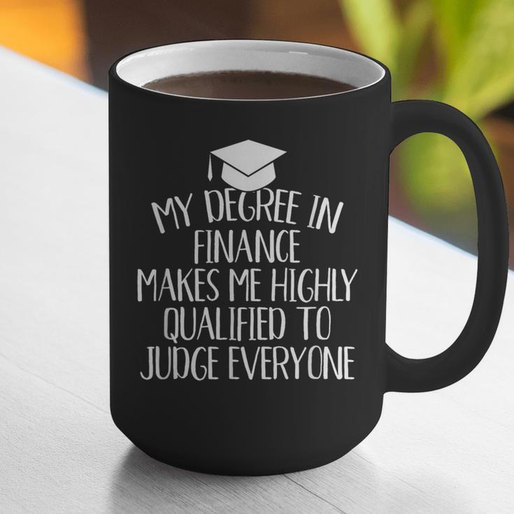 Finance Major Graduation Graphic Print Coffee Mug