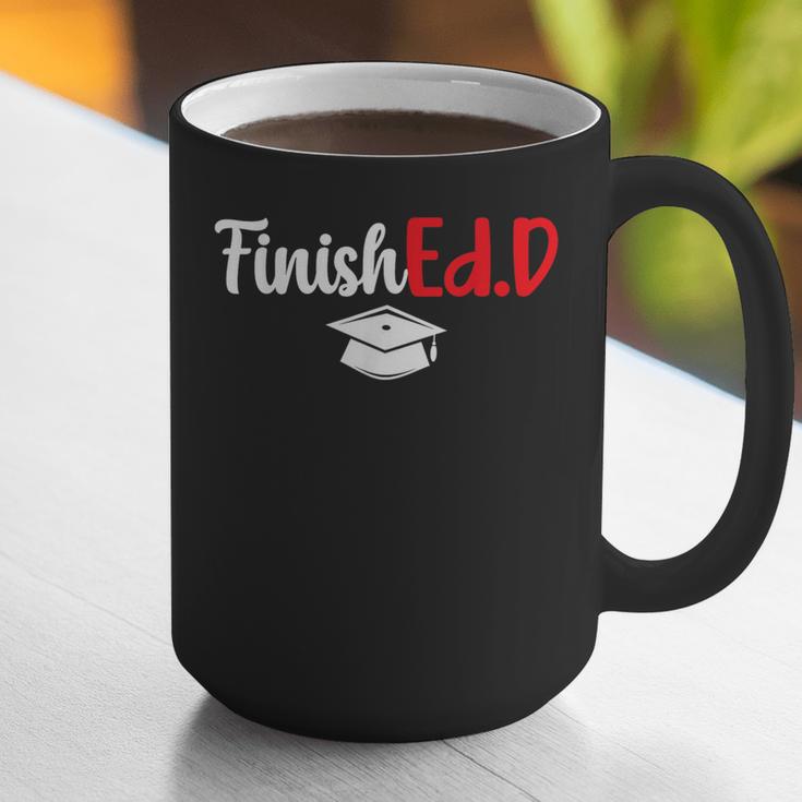 FinishEdD Doctor Of Education Graduate EdD Graduation Graphic Print Coffee Mug