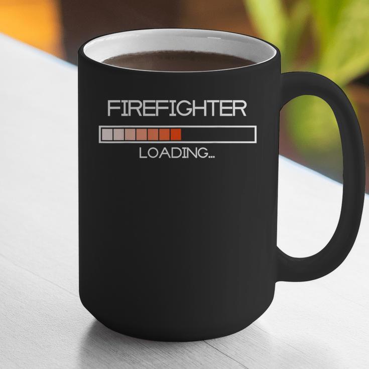 Firefighter Fire Resque Team By Bezra Future Firefighter Loading Fireguard Fireman Graduation Graphic Print Coffee Mug