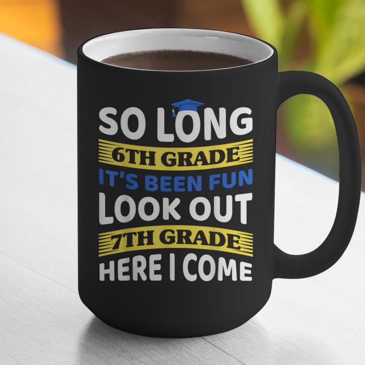 First Day School 7th Grade 6th Grade Graduation Graphic Print Coffee Mug
