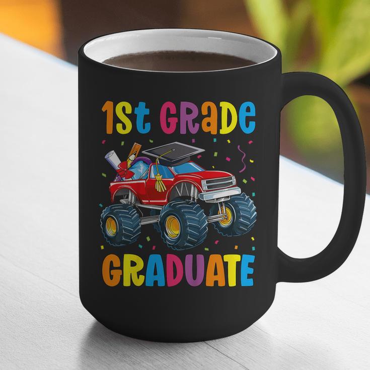 First Grade Graduation Monster Truck 1st Grade Graduate Graphic Print Coffee Mug