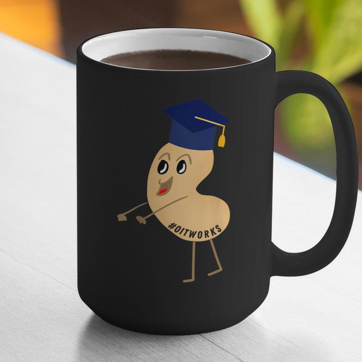 Flossing Cashew OIT For Tree Nut OIT Graduation Graphic Print Coffee Mug