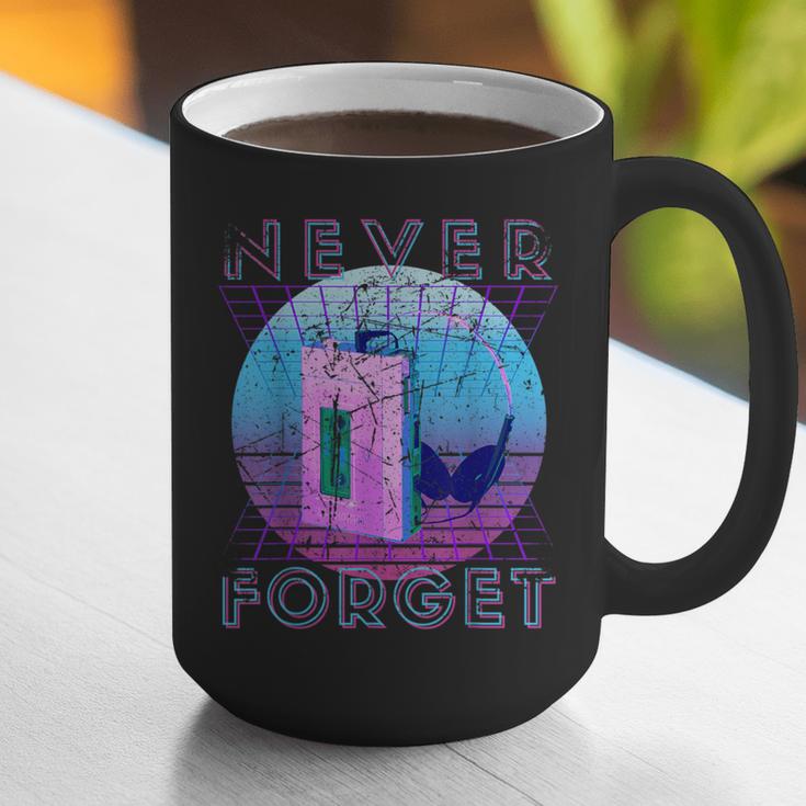 Never Forget Retro 80s 90s Nostalgia Graphic Print Coffee Mug Never Forget Retro 80s 90s Nostalgia Graphic Print Coffee Mug