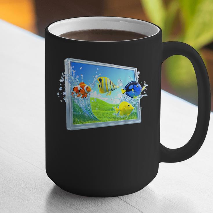 Frutiger Aero Fish Graphic Print Coffee Mug Frutiger Aero Fish Graphic Print Coffee Mug
