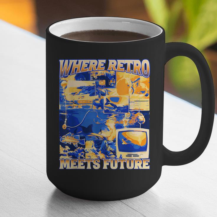 Frutiger Aero Retro Vibes Y2K 90's Vibes Graphic Print Coffee Mug