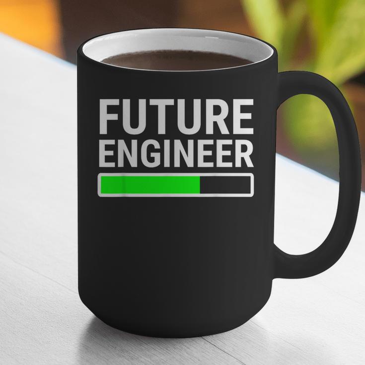 Future Engineer Loading Bar Cool Graduation Graphic Print Coffee Mug
