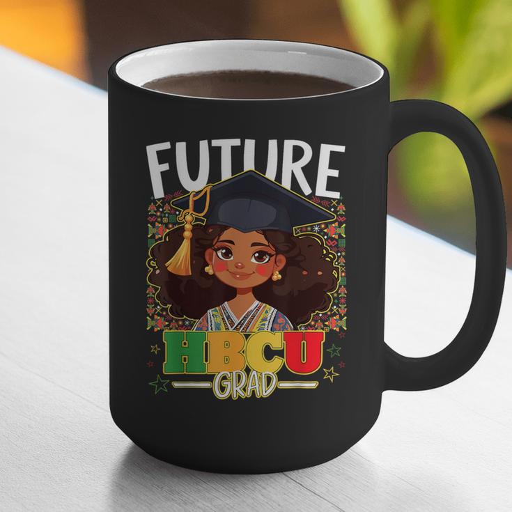 Future HBCU Grad Afro Girl College Graduation Kids Graphic Print Coffee Mug