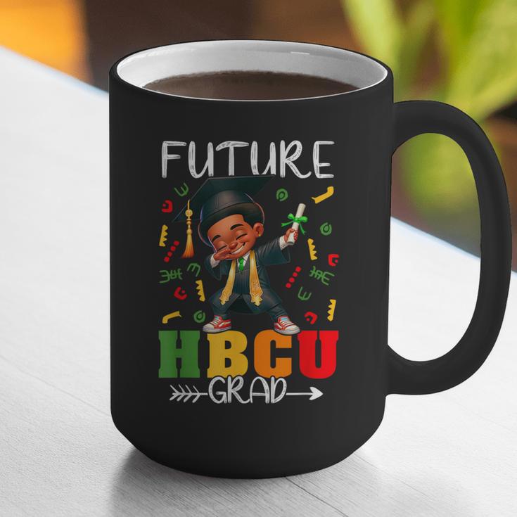 Future HBCU Grad History Boy Graduation HBCU Kids Graphic Print Coffee Mug