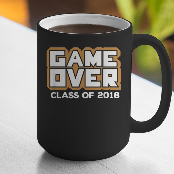 Game Over Class Of 2018 Graduation Shirt Graphic Print Coffee Mug