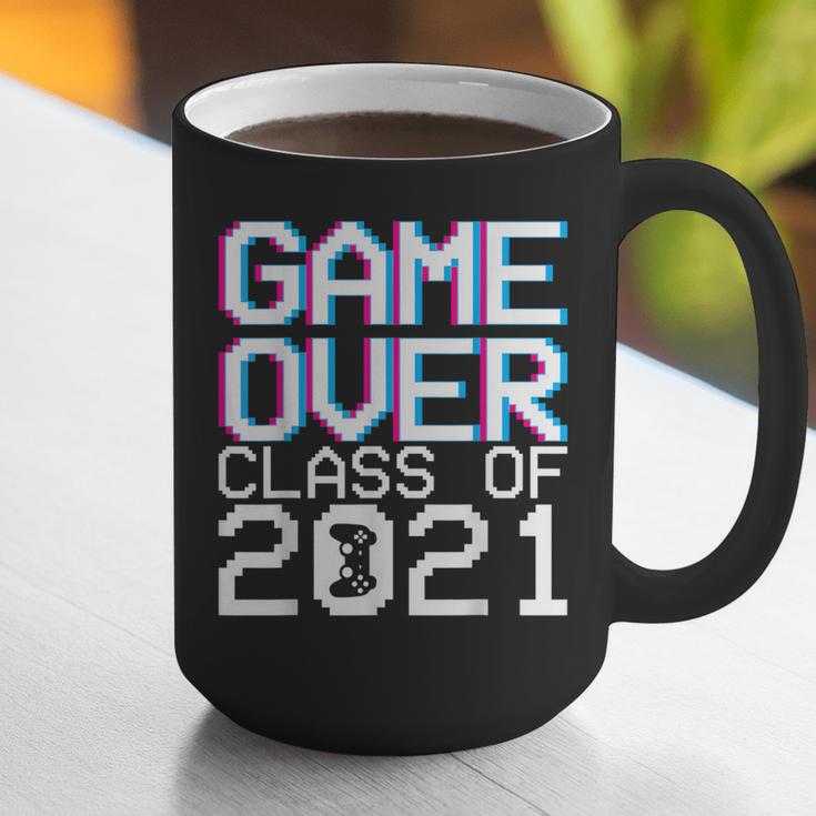 Game Over Class Of 2021 Video Games Graduation Gamer Graphic Print Coffee Mug