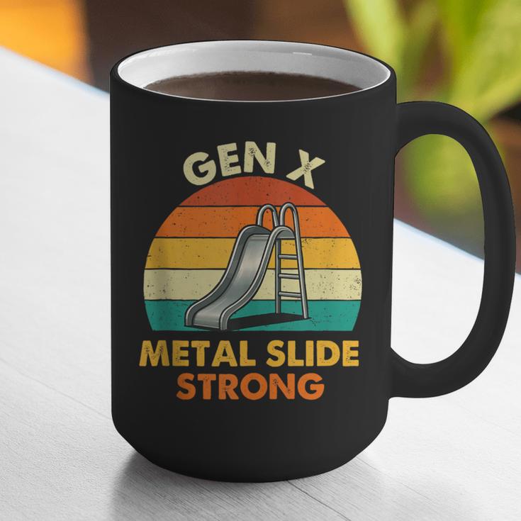 Gen X Slide Strong Generation X Gen Xer Nostalgia Graphic Print Coffee Mug Gen X Slide Strong Generation X Gen Xer Nostalgia Graphic Print Coffee Mug